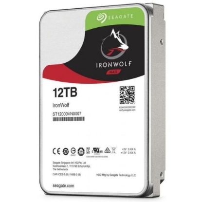 12 TB SEAGATE 3.5 IRONWOLF SATA3 7200RPM 256MB ST12000VN0008 (3 YIL RESMI DIST GARANTILI) resmi