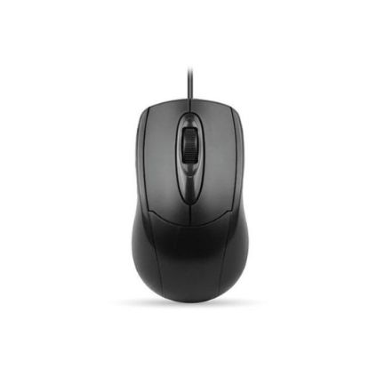 EVEREST SM-163 OPTİK KABLOLU SİYAH MOUSE resmi
