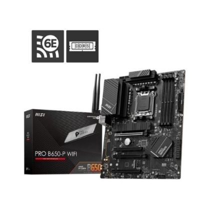 MSI PRO B650-P WIFI DDR5 6000MHZ 1XHDMI 1XDP 2XM.2 USB 3.2 ATX AM5 (AMD AM5 9000/8000/7000 SERİLERİ İLE UYUMLU) resmi