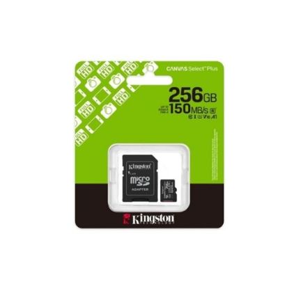 256 GB KINGSTON CANVAS SELECT PLUS MICRO SD CARD CL10 SDCS3/256GB resmi