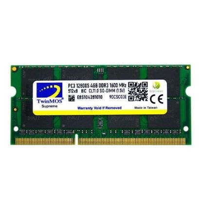 4 GB DDR3 1600MHZ TWINMOS 1.5 NB MDD34GB1600N resmi