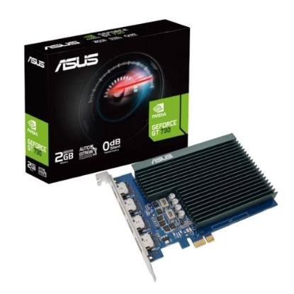 ASUS GEFORCE GT730-4H-SL-2GD5 2GB DDR5 64BIT 4XHDMI EKRAN KARTI resmi