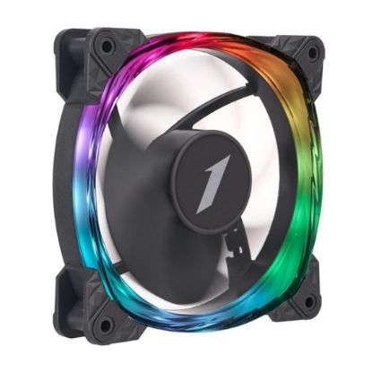 1ST PLAYER FS7 120MM ARGB PWM TEKLİ SİYAH KASA FANI resmi