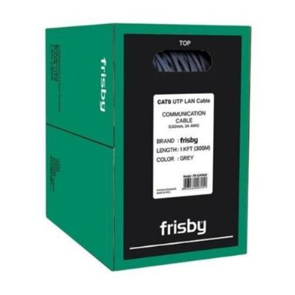FRISBY FNW-CAT622 305MT 0.50MM 24AWG CAT6 UTP KABLO GRİ resmi